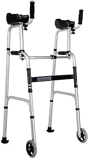 Disabled Four-Legged Crutches Folding Walker Walker Armrest Walker with Seat Elderly Walker Non-Slip Walking Stick with Hospital Walker Anniversary