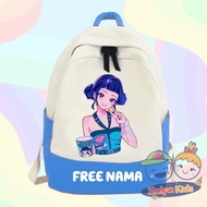 Kpop Huntrix ZOEY Demon Hunters Kpop Children's School Backpack - Free Name Printing