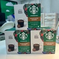 STARBUCKS เนสกาแฟ โดลเช่ กุสโต้ แคปซูลกาแฟ STARBUCKS AMERICANO VERANDA BLEND สตาร์บัคส์ อเมริกาโน่ ว