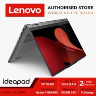 Lenovo IdeaPad 5 2-in-1 14AHP9 | 83DR0000SB | 14" OLED touch | Ryzen 7 8845HS | 16GB RAM | 512GB SSD | Win11 | 2Y PC