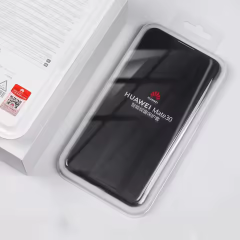 Original Huawei Mate 30 Pro Smart View Leather Cases Auto Sleep Wake Up Flip Cover For Huawei Mate30