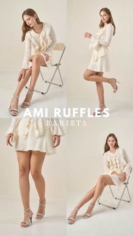 RARISTA - Ami Ruffles Set ชุดเซทเสื้อกระโปรงมีกางเกงซับใน