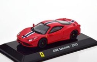 【超值特價】1:43 Altaya Supercars Ferrari 458 Speciale 2013