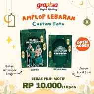 Amplop lebaran custom foto / Amplop angpao lebaran murah / Amplop