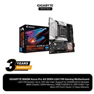 GIGABYTE B660M Aorus Pro AX DDR4 LGA1700 Gaming Motherboard