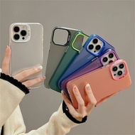 [Case Vivo V60 / V60 Lite ] CASE HYBRID IMD COLOR Plain