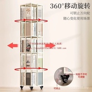Children's Book Shelf Bookshelf Multi-Layer Cabinet Baby Storage Painting Book Simple Rotating Floor