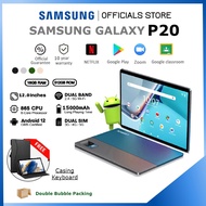 2024 5G Tablet Samsung Galaxy P20 12 Inch Tablet 16GB+512GB Learning Tablet for Online Classroom HD Tablet Android