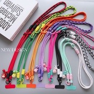 handphone strap handphone sling strap Korean style creative checkered color matching lanyard univers