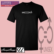 SEARCH UNISEX PRINT & DESIGN T-SHIRT