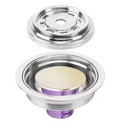 Reusable Capsule Adapter for Vertuo Next Pop Machine Compatible with Nespresso Original Coffee Capsu