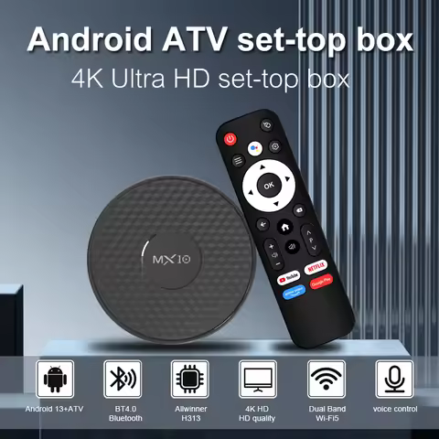 Chromecast Google TV Allwinner H313 MX10 K3 Smart Home Theater with 1.5GB RAM 8GB eMMC Flash Support