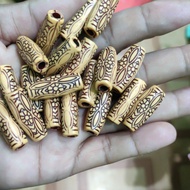 60 PCS WOODEN BEAD 10x24MM