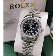 Stock baru【Datejust】 Rolex Jam tangan perempuan original 100% Automatik /Automatic women's Watch 32m
