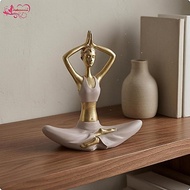 Abbraccia Meditation Figurine Seated Pose Meditating Figurine Smooth Meditation Statue