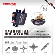 Surpass hobby digital servo 17g metal gear rc car 1/18 crawler MN 98 99S WPL C64-1 C64-1 C74 MJX