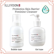 ILLIYOON Probiotic Skin barrier slightly acidic feminine cleanser 300ml/bubble &amp; gel/ 9 free &amp; 12 free