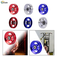 [Szlinyou1] Bearing Pulley Wheel, Aluminum Pulley Replacement, Round Pulley Wheel for