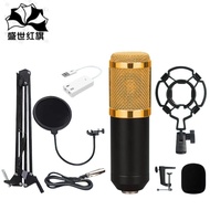 BM-800Condenser Microphone Live Streaming Equipment Set for Mobile Phones K Karaoke Streamer Compute