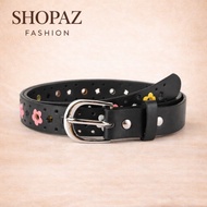 Shopaz Fashion Candy Color Kids Belt 110cm for Girls & Teenagers Fit up to 30 inches