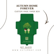 Custom Made Paper Box, Custom Made Hijab box, Custom tudung box , Paper Box Printing, Gift Box, Craft Box