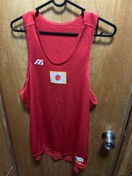 (XL碼）Mizuno Japan Team 運動背心