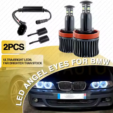H8 LED Angel Eyes Light For BMW 1/3/5/6/7/X/Z-series E82,E87,E90,E91,E92,E93,E60,E61,E63,E64,F01,F02