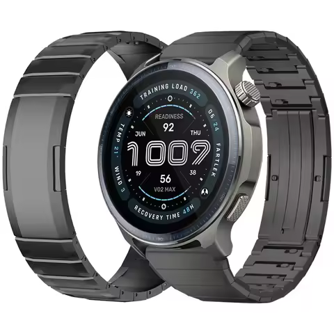 22mm metal stainless steel watch band for Amazfit Balance 2/Cheetah Pro/GTR 4 3 Pro Link Bracelet Fo