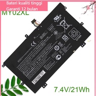 Benar Tablet Bateri MY02XL 7.4V/21Wh For Slatebook X2 10-H010NR TPN-Q127 HSTNN-IB5C 721896-1C1 72223