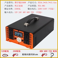 Pure Sine Wave Inverter High Power Car Mounted 96V to 220V Converter with USB Output 1000W Intellige