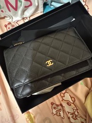 Chanel Woc 晶片 黑金