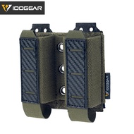 IDOGEAR Tactical Double Pouch MOLLE Quick Draw Lightweight 3590