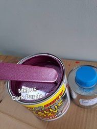 ME005 DARK PURPLE ( Metallic Epoxy Paint ) 1L METALLIC EPOXY FLOOR PAINT [ HEAVY DUTY ] PROTECTIVE &amp; COATING Tiles &amp; Floor Paint / WP