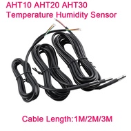 AHT10 AHT20 AHT30 Temperature and Humidity Sensor Waterproof Stainless Steel IIC Module I2C Output P