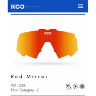 Fat Tiger Bike KOO SPECTRO Sunglasses Replacement Lens Red Straw