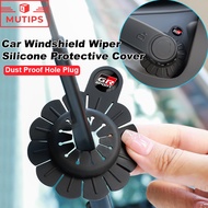 Toyota GR Car Windshield Wiper Silicone Protector Cover Wiper Arm Dustproof Pad For 86 Yaris Vios Co