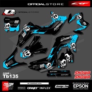 Sticker Sticker Decal Sticker CRF 150 L (TB135) Decal Sticker motorcycle crf 150 Sticker decal crf 1