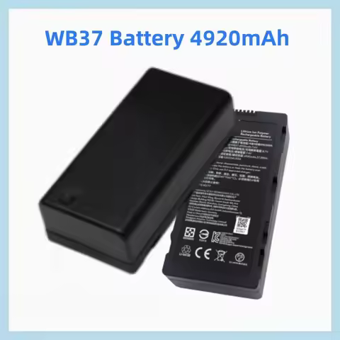 WB37 Battery 7.6V 4920mAh for Phantom 4 Rtk MG-1P T10 T16 T20 T30 T40 FPV M210/M300 Remote Control H