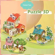 DIY Educational Toys for Children 3D Puzzle Three Dimensional / Jigsaw 3D Kids DIY Puzzle