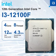 Intel New Core I3-12100F I3 12100F 3.3 Ghz 4-Core 8-Thread Processor L3=12M 60W Support DDR4 DDR5 Desktop Motherboard LGA 1700