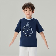 Giordano Juniors เสื้อเด็ก Relax Short-Sleeve Usagi Printed Tee (CHIIKAWA) 03086301001 เสื้อยืดเด็ก 