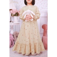 Little Fraise Dessert Sand (size 3) Nightgown Ditsy October 2025 edition