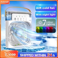 Fan kipas mini  cooling fan Air Cooler Fan 3 in 1  Portable Fan Humidifier with Air Conditioner Cooler Water 冷风机风扇