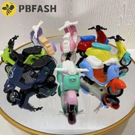 PBFASH Motorcycle Model, Cartoon Electric Scooter Mini Motorcycle, Home Decor Vehicle Toy Motobike C