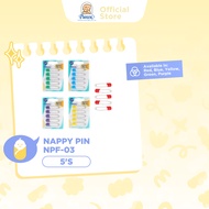 Pureen Nappy Pin (5's) NPF-03