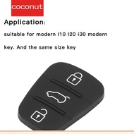 3/5 Car Key Button Cover 3-keys Rubber Skin with Mark Automotive Accessory Replacement for I10/I20/I