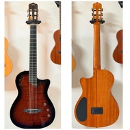 guitar 結他 吉他 電木Cordoba Fusion Stage Guitar Edge Burst尼龍結他  (99% new, 已setup，好好彈）  - 已Setup ，好好彈!  - 