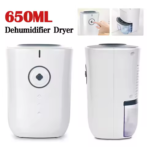 Mini Dehumidifier with Basic Air Filter Surround Dehumidification Dryer with Visual Large-Capacity W