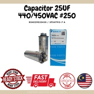 DAIKIN GENUINE PART - DAIKIN AIRCOND COMPRESSOR CAPACITOR F 25UF 440/450VAC #250