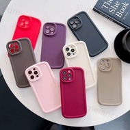 Casing For OPPO A5 A3S A9 2020 A5 2020 A11X A55 A53S A53 A32 A8 A31 A93 A93S A73 A72 A78 A58 A1 A1Pro F11 New Design Solid Color Simple Frosted Puff Shockproof Soft Phone Case
